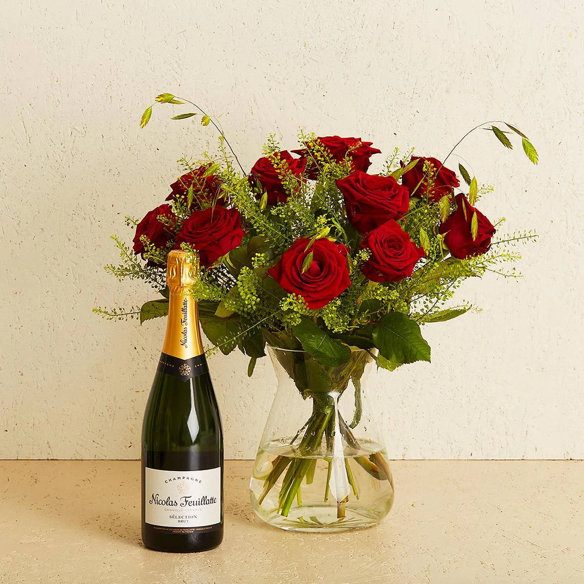 Den til kærligheden med Nicolas Feuillatte, Sélection Brut, Champagne